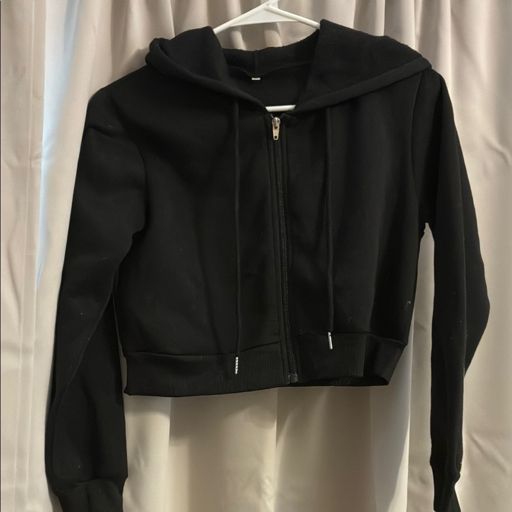 SHEIN Black Cardigan Sweater with Long Sleeves